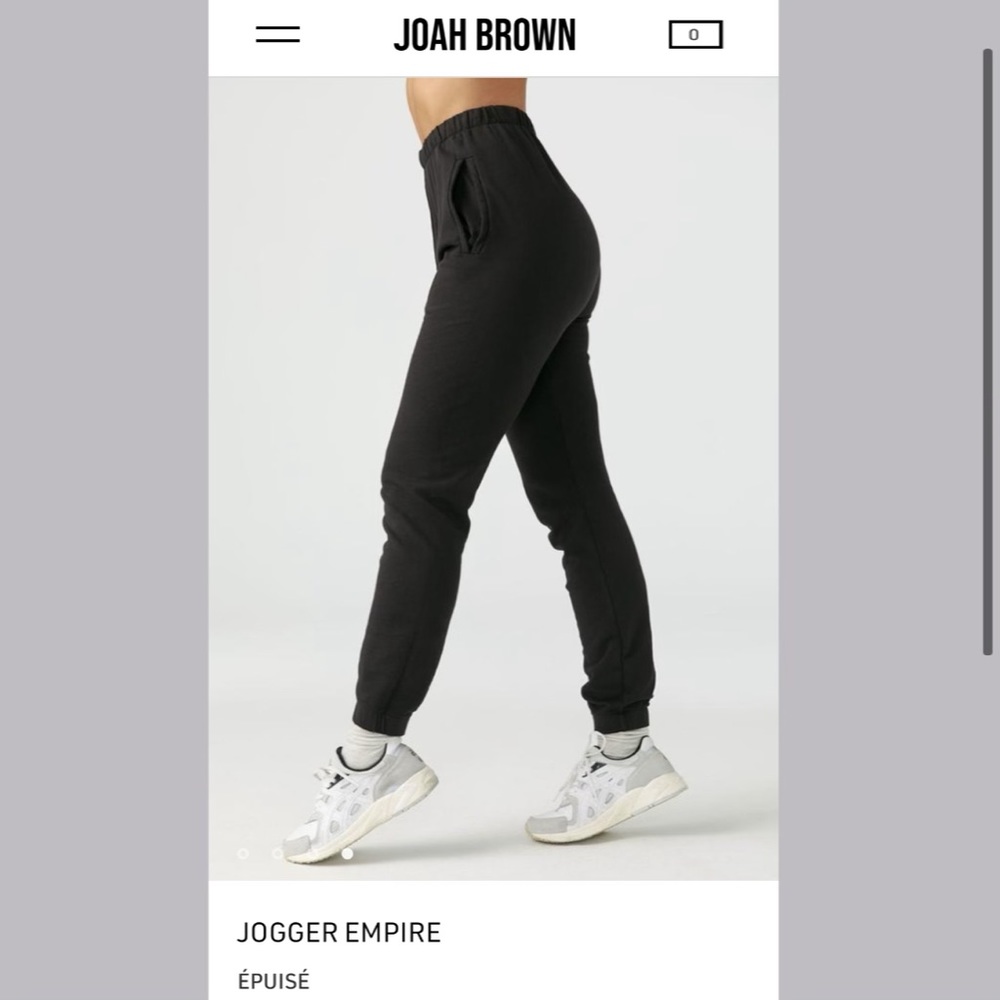 Joah Brown empire joggers xs/s